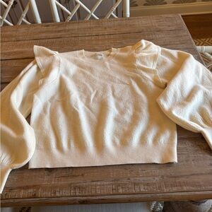 Ulla Johnson cream sweater. Medium. Good condition